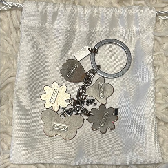 Vintage Y2K Coach Flora & Fauna Keychain - Picture 5 of 6